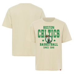 Boston Celtics Sportiqe Unisex Duke Premium T-Shirt - Cream online