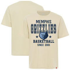 Memphis Grizzlies Sportiqe Unisex Duke Premium T-Shirt - Cream online