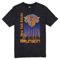 Jalen Brunson New York Knicks Full Court Press Mineral Wash Player T-Shirt - Black discount
