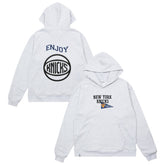 Enjoy Basketball x New York Knicks Unisex Hoop Enthusiast Capsule Collection Pullover Hoodie - Heather Gray outlet