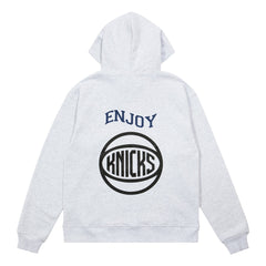 Enjoy Basketball x New York Knicks Unisex Hoop Enthusiast Capsule Collection Pullover Hoodie - Heather Gray outlet