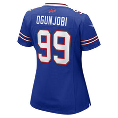 Larry Ogunjobi Buffalo Bills Women's Team Game Jersey - Royal sale