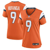 Talanoa Hufanga Denver Broncos Women's Team Game Jersey - Orange cheap