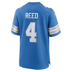 D.J. Reed Detroit Lions Team Game Jersey - Blue cheap