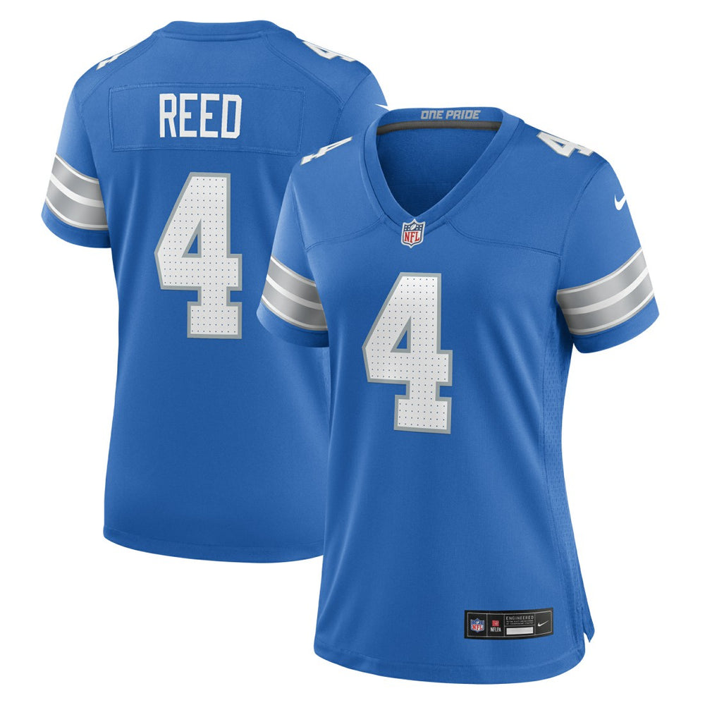 D.J. Reed Detroit Lions Women's Team Game Jersey - Blue online