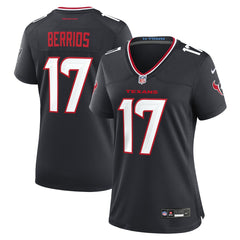 Braxton Berrios Houston Texans Women's Team Game Jersey - Navy discount