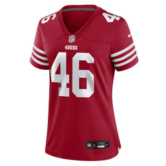 Jon Weeks San Francisco 49ers Women's Team Game Jersey - Scarlet outlet