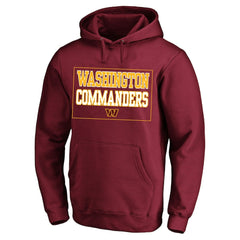 Washington Commanders Big & Tall Fleece Hoodie - Maroon cheap