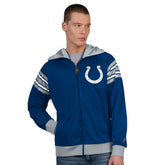 Indianapolis Colts Pro Player Helmet Full-Zip Hooded Track Jacket - Royal/White on sale