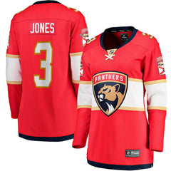 Seth Jones Florida Panthers Fanatics Women's Home Breakaway Player Jersey - Red Jerseys