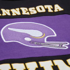 Minnesota Vikings Retro Colorblock Tank Top - Black on sale