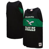 Philadelphia Eagles Retro Colorblock Tank Top - Black outlet