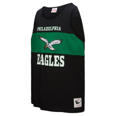 Philadelphia Eagles Retro Colorblock Tank Top - Black outlet
