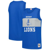 Detroit Lions Retro Colorblock Tank Top - Blue sale