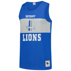 Detroit Lions Retro Colorblock Tank Top - Blue sale