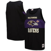 Baltimore Ravens Retro Colorblock Tank Top - Black outlet