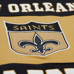 New Orleans Saints Retro Colorblock Tank Top - Black outlet