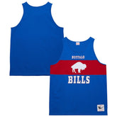 Buffalo Bills Retro Colorblock Tank Top - Royal on sale