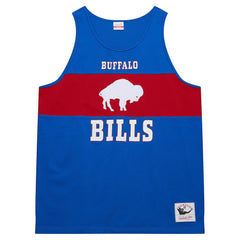 Buffalo Bills Retro Colorblock Tank Top - Royal on sale