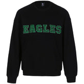 Philadelphia Eagles Cuce Women's Chenille Jeweled Sweatshirt - Black on sale