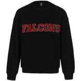 Atlanta Falcons Cuce Women's Chenille Jeweled Sweatshirt - Black outlet