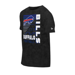 Buffalo Bills New Era Retro Logo Enzyme Washed Oversized T-Shirt - Black cheap