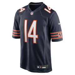 Olamide Zaccheaus Chicago Bears Team Game Jersey - Navy for sale