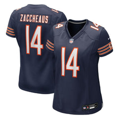 Olamide Zaccheaus Chicago Bears Women's Team Game Jersey - Navy outlet