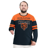 Chicago Bears G-III Sports by Carl Banks Adaptive Outlast Long Sleeve T-Shirt - Navy/Orange on sale