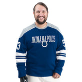 Indianapolis Colts G-III Sports by Carl Banks Adaptive Lord Stanley Crewneck Sweatshirt - Royal sale