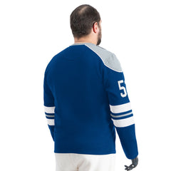 Indianapolis Colts G-III Sports by Carl Banks Adaptive Lord Stanley Crewneck Sweatshirt - Royal sale