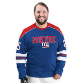 New York Giants G-III Sports by Carl Banks Adaptive Lord Stanley Crewneck Sweatshirt - Royal for sale