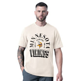 Minnesota Vikings MSX by Michael Strahan Whiteout Vintage T-Shirt - White on sale