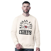 Kansas City Chiefs MSX by Michael Strahan Whiteout Tri-Blend Sweatshirt - White outlet