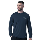 Seattle Seahawks MSX by Michael Strahan Forward Long-Sleeve T-Shirt - Navy online