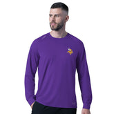 Minnesota Vikings MSX by Michael Strahan Forward Long-Sleeve T-Shirt - Purple cheap