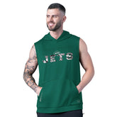 New York Jets MSX by Michael Strahan Tri-Blend Rebound Sleeveless Hoodie - Green sale
