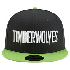 Minnesota Timberwolves Statement Edition Jersey Hook 59Fifty Fitted Hat - Charcoal discount