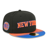 New York Knicks Jersey Hook Statement Edition 59FIFTY Fitted Hat - Black/Blue shop