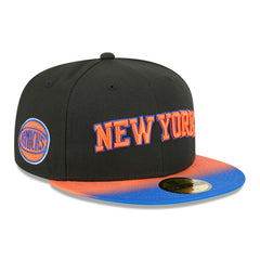 New York Knicks Jersey Hook Statement Edition 59FIFTY Fitted Hat - Black/Blue shop