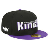 Sacramento Kings Statement Edition Jersey Hook 59Fifty Fitted Hat - Black shop