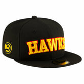 Atlanta Hawks Statement Edition Jersey Hook 59Fifty Fitted Hat - Black for sale