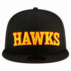 Atlanta Hawks Statement Edition Jersey Hook 59Fifty Fitted Hat - Black for sale