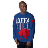 Buffalo Bills Starter Extreme Clutch Hit Vintage Logo Long Sleeve T-Shirt - Royal for sale