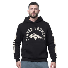 Denver Broncos Starter Handoff Fleece Hoodie Sweatshirt - Black cheap