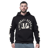 Cincinnati Bengals Starter Handoff Fleece Hoodie Sweatshirt - Black for sale