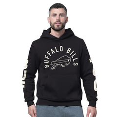 Buffalo Bills Starter Handoff Fleece Hoodie Sweatshirt - Black cheap