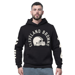 Cleveland Browns Starter Handoff Fleece Hoodie Sweatshirt - Black discount