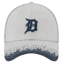 Detroit Tigers Visor Paint Splatter 39THIRTY Flex Hat Gray