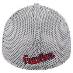 Cleveland Guardians Visor Paint Splatter 39THIRTY Flex Hat Gray